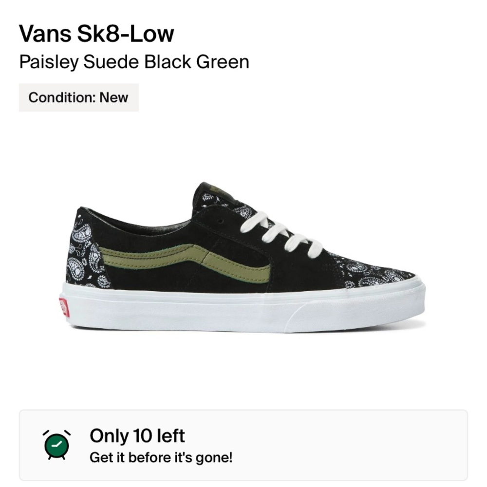 Vans Sk-8 low “Off the Wall”